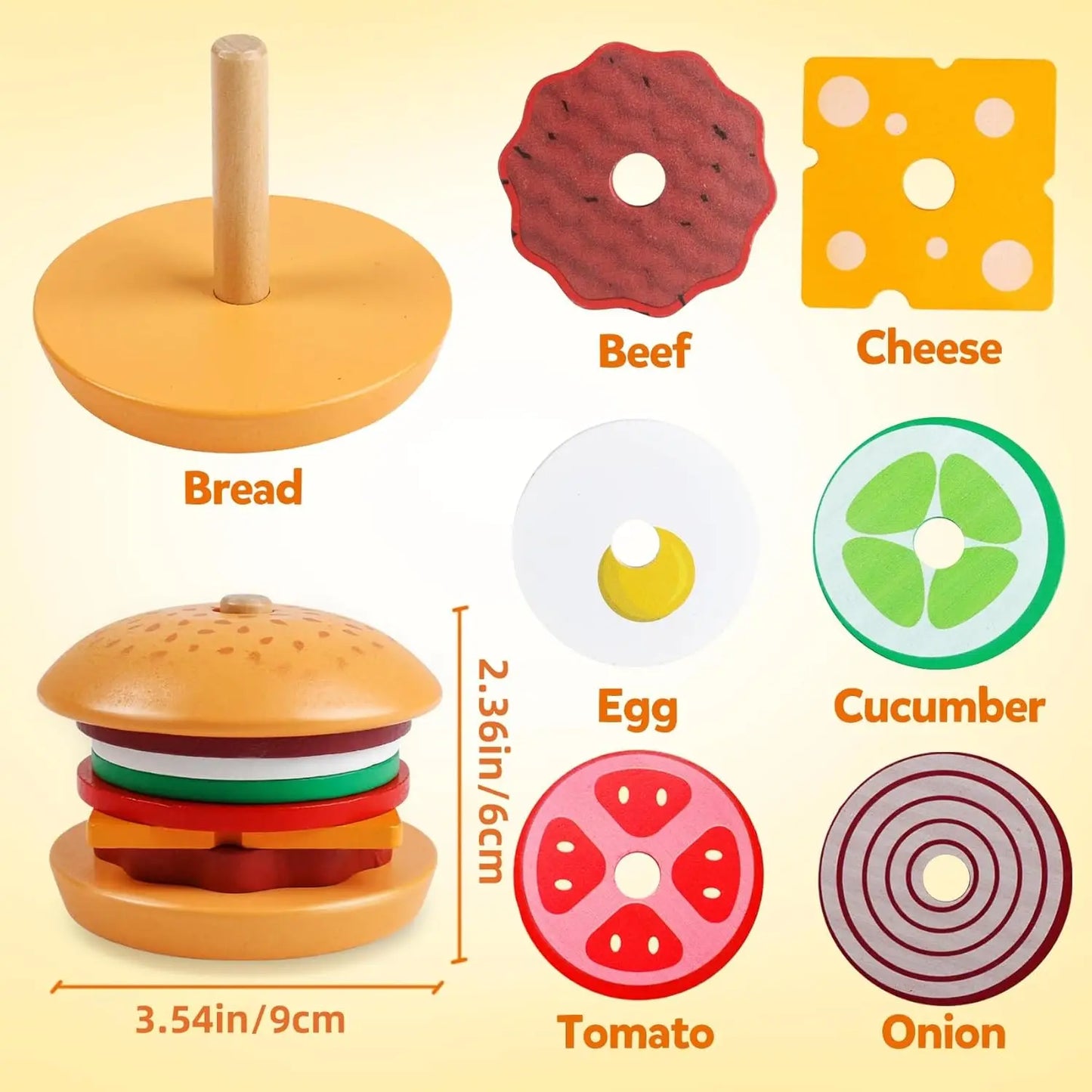 SnackStack | Stapeln und Spielen - Sandwich Stapelspiel