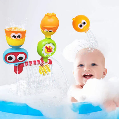 SpinSplash | Drehen, entdecken und genießen - Babybad Wasserrad