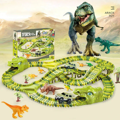 DinoDash | Spannendes Dino-Renn-Abenteuer - Interaktive Rennstrecke