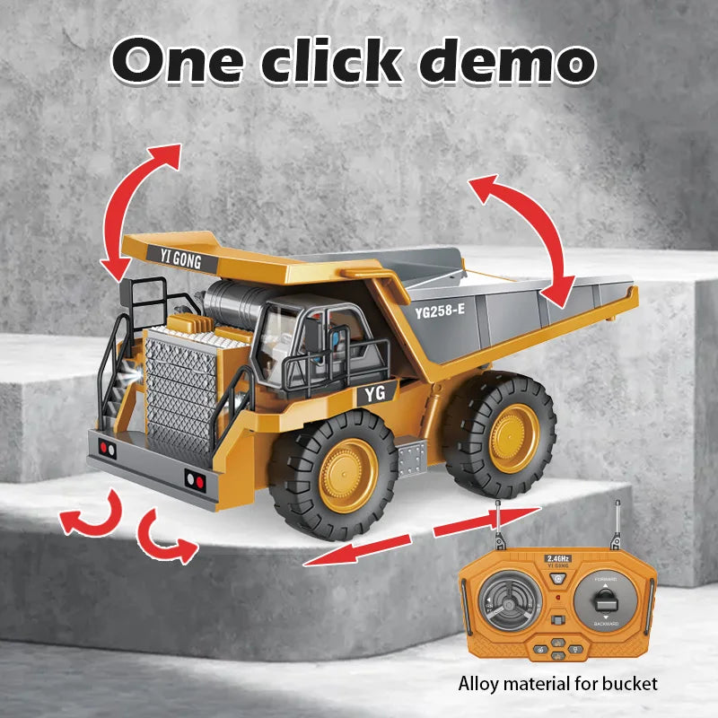 RC-Bagger | Endloses Graben und Spielen