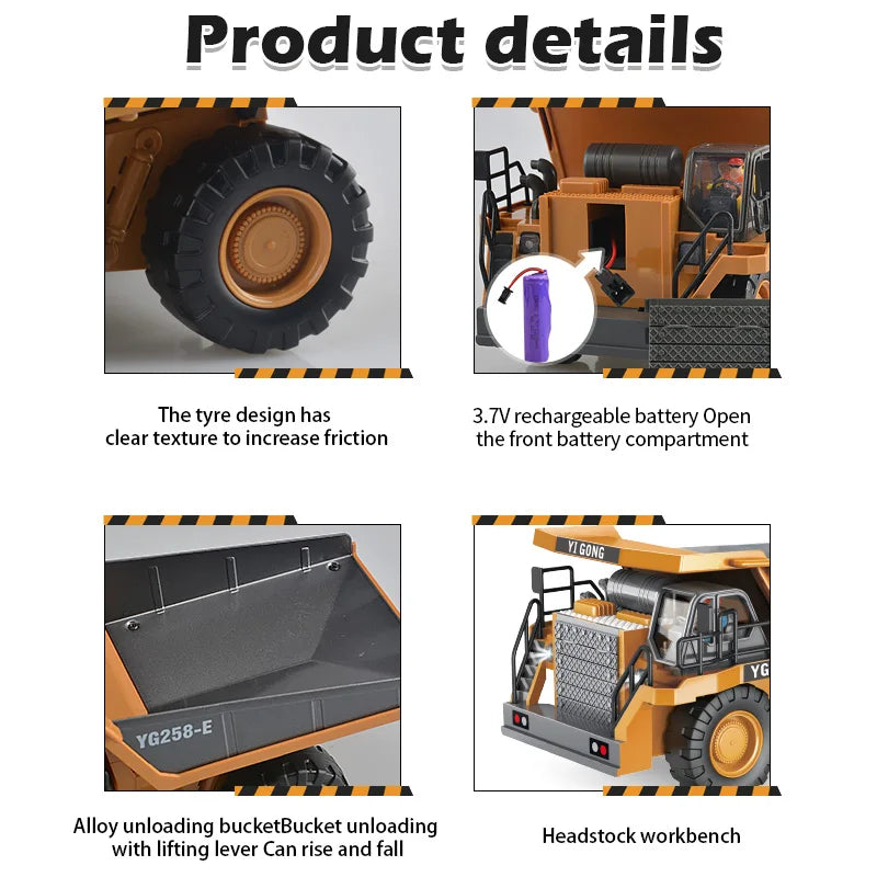 RC-Bagger | Endloses Graben und Spielen