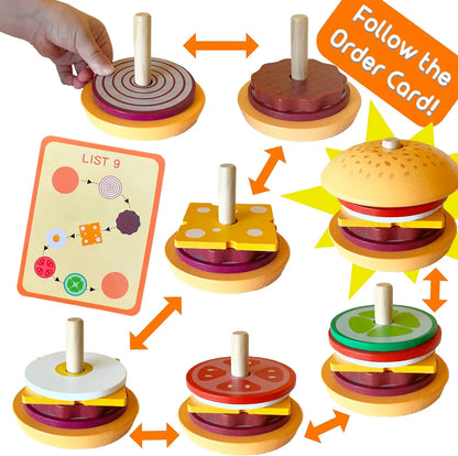 SnackStack | Stapeln und Spielen - Sandwich Stapelspiel