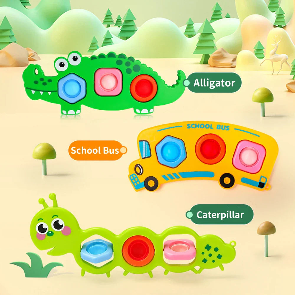 WigglePop | Knick und klick Spaß - Fidget Spielzeug