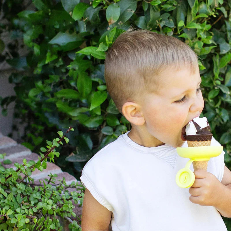 IceFriend | Sorglos Eis essen - Eiscreme-Halter aus Silikon