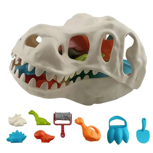 SandRex | Kreatives Spielen - Dino Sandformset