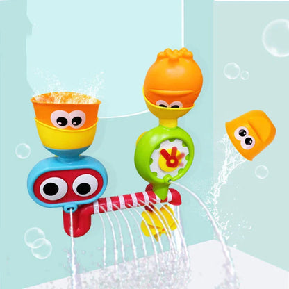 SpinSplash | Drehen, entdecken und genießen - Babybad Wasserrad