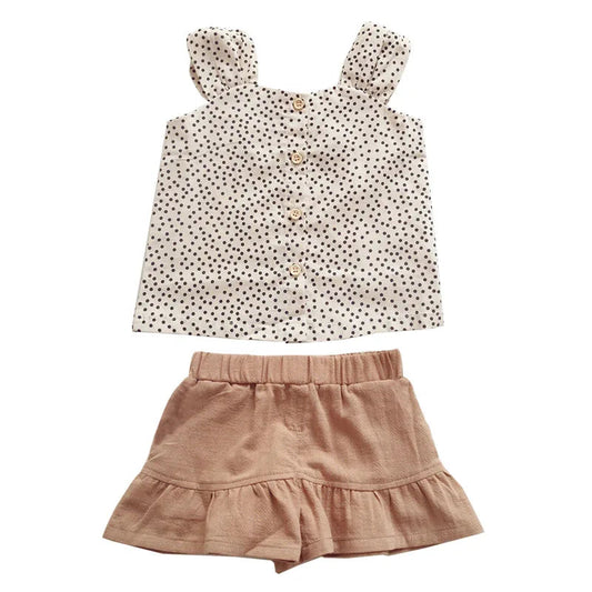 LittleLooks | Verspielt und bequem – Mädchen Sommeroutfit
