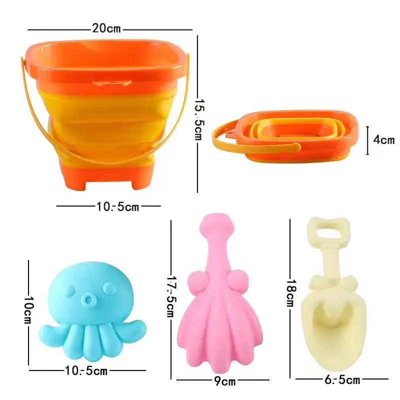 BeachBuckets | Alles-in-einem Sand-Erlebnis - Strandspielzeug