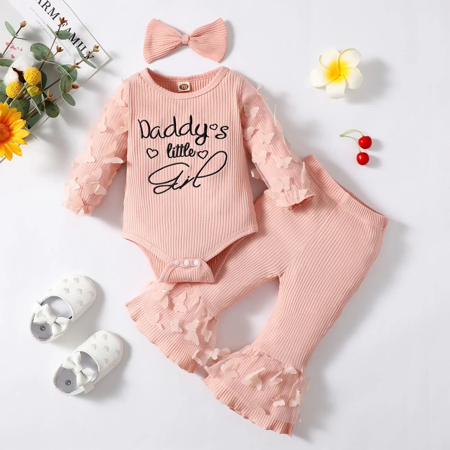 Baby Mädchen Outfit - Verspielt & süß