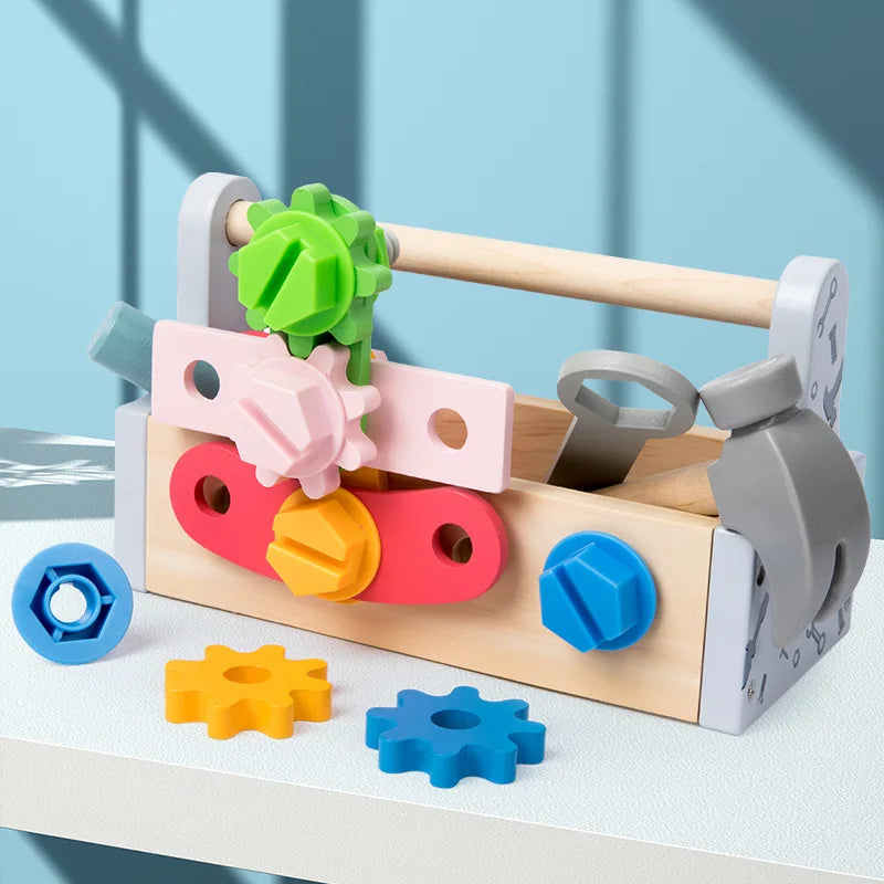 BuildiBox | Lernen mit Freude bauen - Holzkiste für Werkzeuge