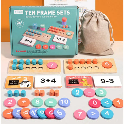 MathMates | Spielerisch rechnen lernen - Montessori Rechenbrett