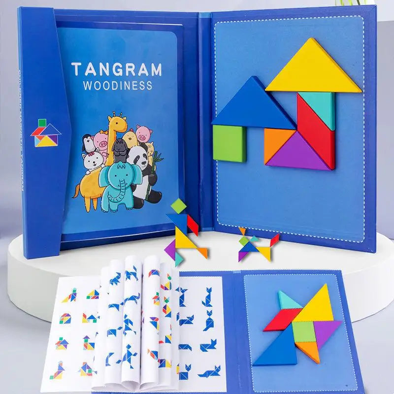 ShapeWise | Fördern Sie logisches Denken - Magnetisches Tangram-Puzzle