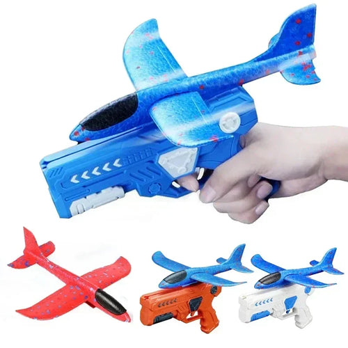 SkyBlaster | Lernen zielen & starten - Schaumstoffflugzeugwerfer