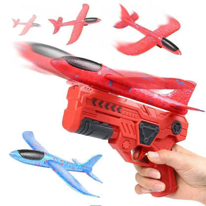 SkyBlaster | Lernen zielen & starten - Schaumstoffflugzeugwerfer
