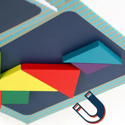 ShapeWise | Fördern Sie logisches Denken - Magnetisches Tangram-Puzzle