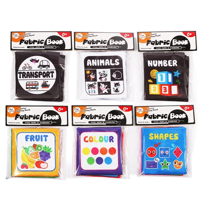 Snugglestory | Visuelle Stimulation - Stoffbuch für Babys