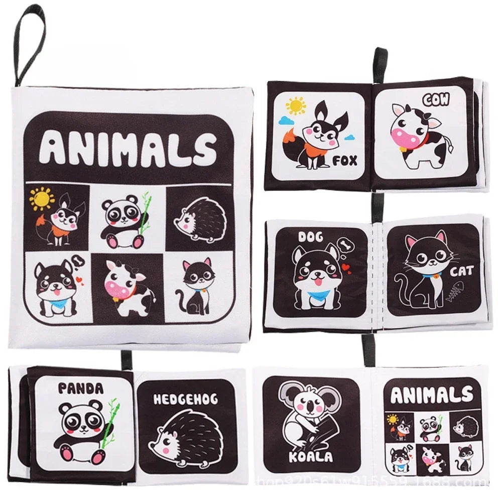 Snugglestory | Visuelle Stimulation - Stoffbuch für Babys