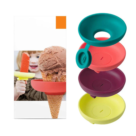 IceFriend | Sorglos Eis essen - Eiscreme-Halter aus Silikon