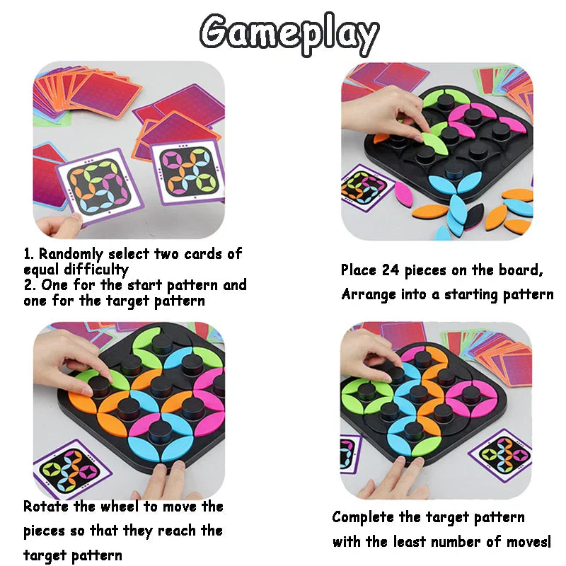 LogicTwist | Logisch denken - Tangram Brettspiel