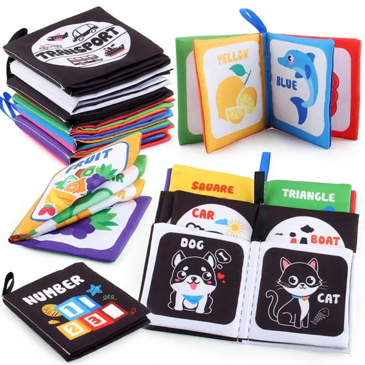 Snugglestory | Visuelle Stimulation - Stoffbuch für Babys