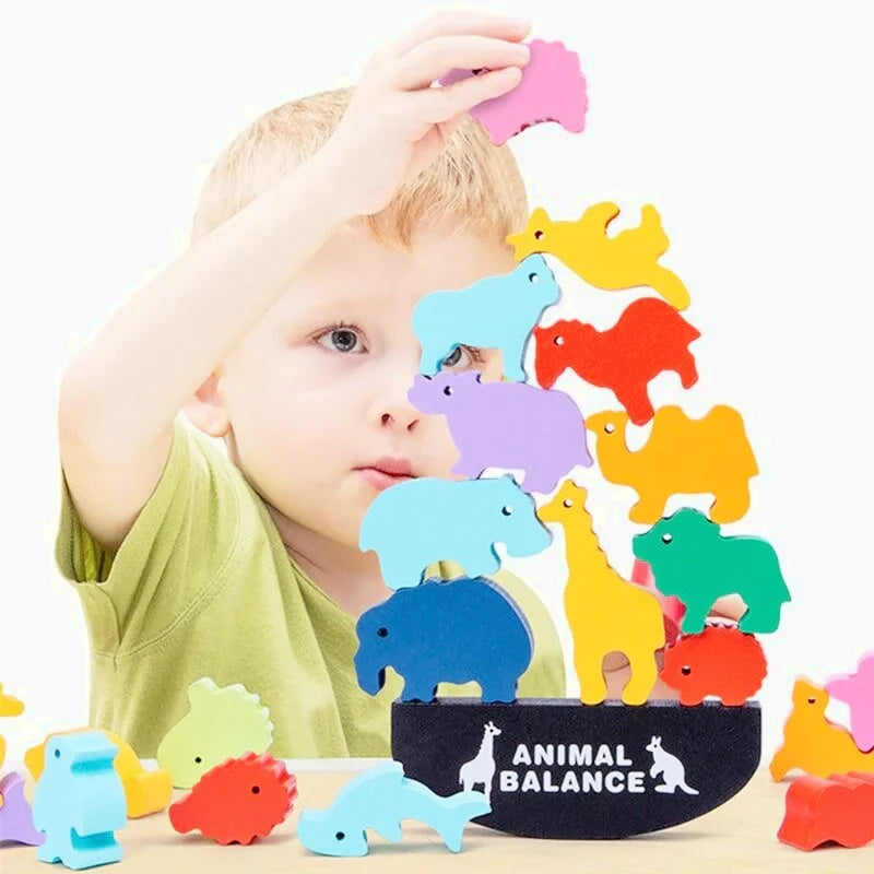 Balance-Spiel aus Holz | Herausfordernd und lehrreich