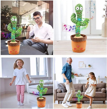 CactusBuddy | Wiederholt Wörter und singt mit - Interaktives Spielzeug