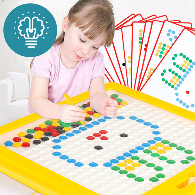 MagneticDots | Endloses Zeichenspaß - Magnetisches Zeichenbrett