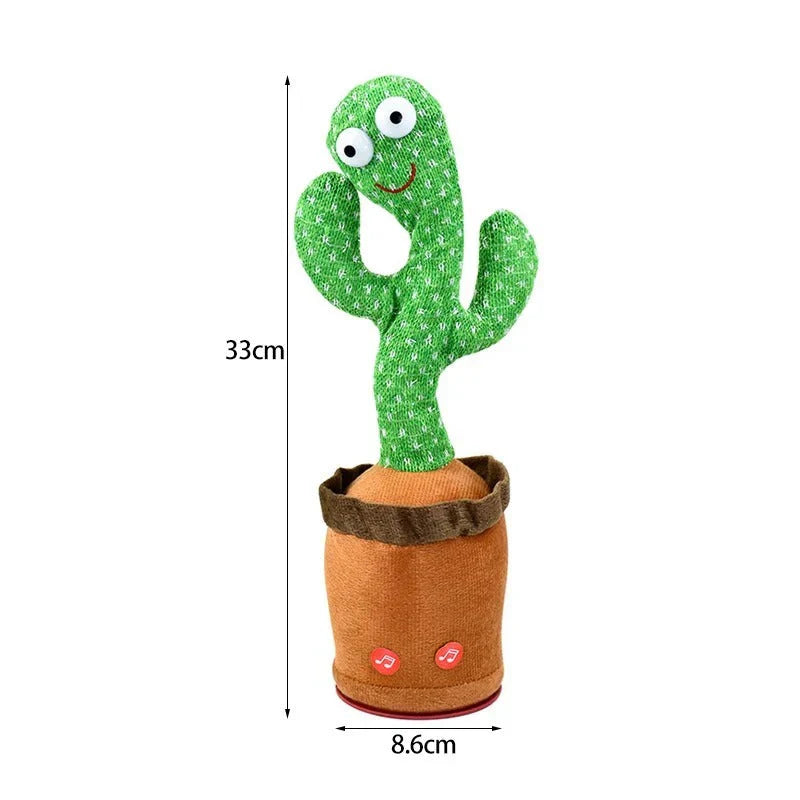 CactusBuddy | Wiederholt Wörter und singt mit - Interaktives Spielzeug