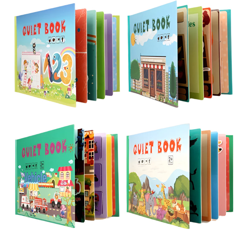 DiscoveryBook | Spielende Farben und Formen - Montessori Spielbuch