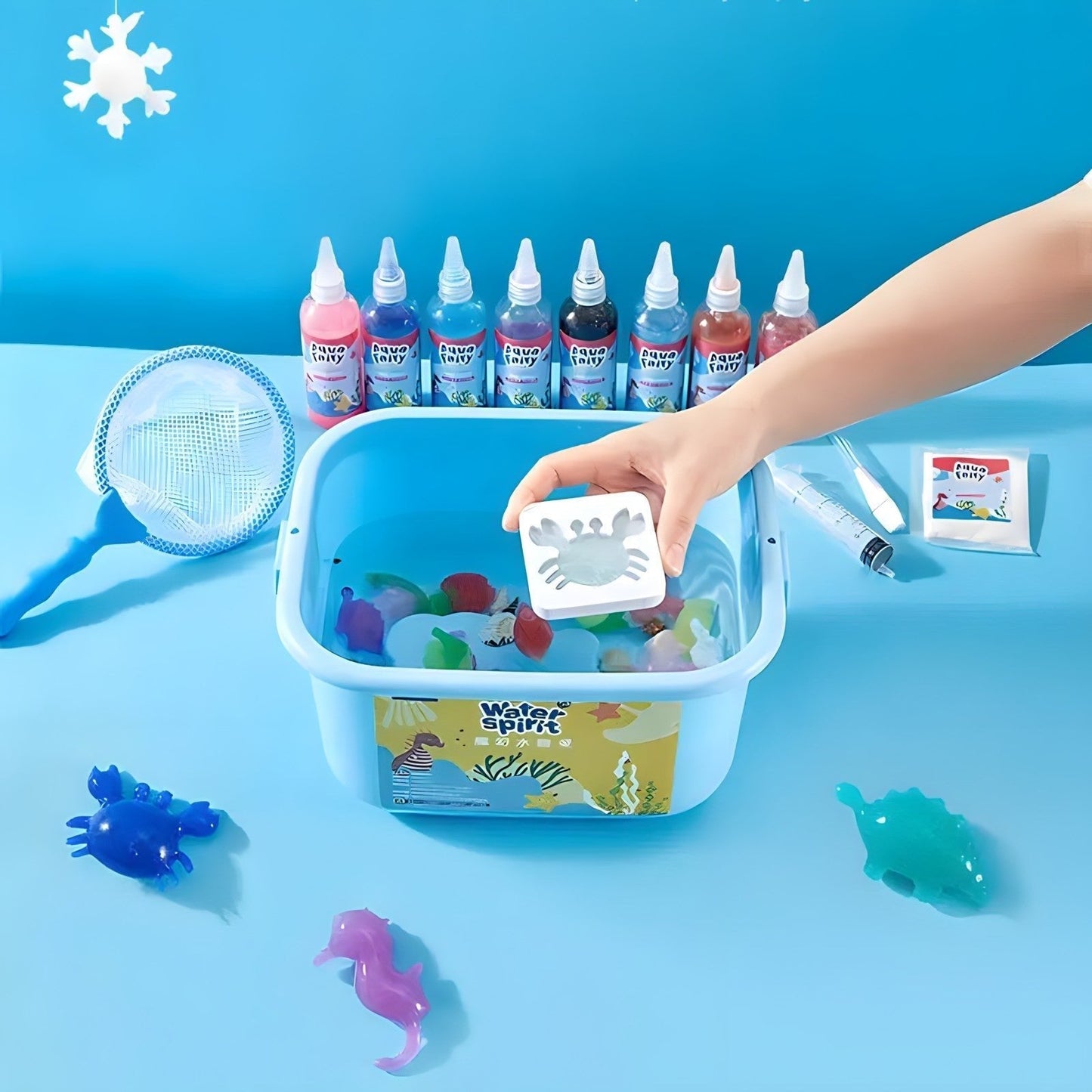 WaterWonders Kit | Basteln und spielen mit Wasser - Pädagogisches Bastelset